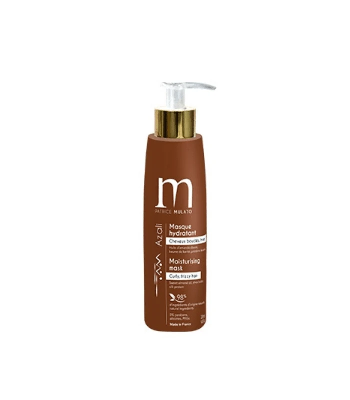 Masque hydratant cheveux bouclés AZALI - 200ML - PATRICE MULATO