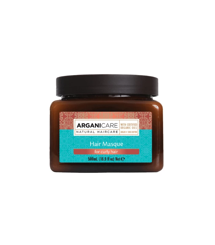 Masque nourrissant cheveux bouclés ARGAN - 500ML - ARGANICARE