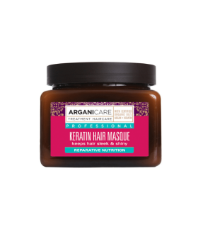 Masque réparateur et nutritif ARGAN KÉRATINE - 500ML - ARGANICARE