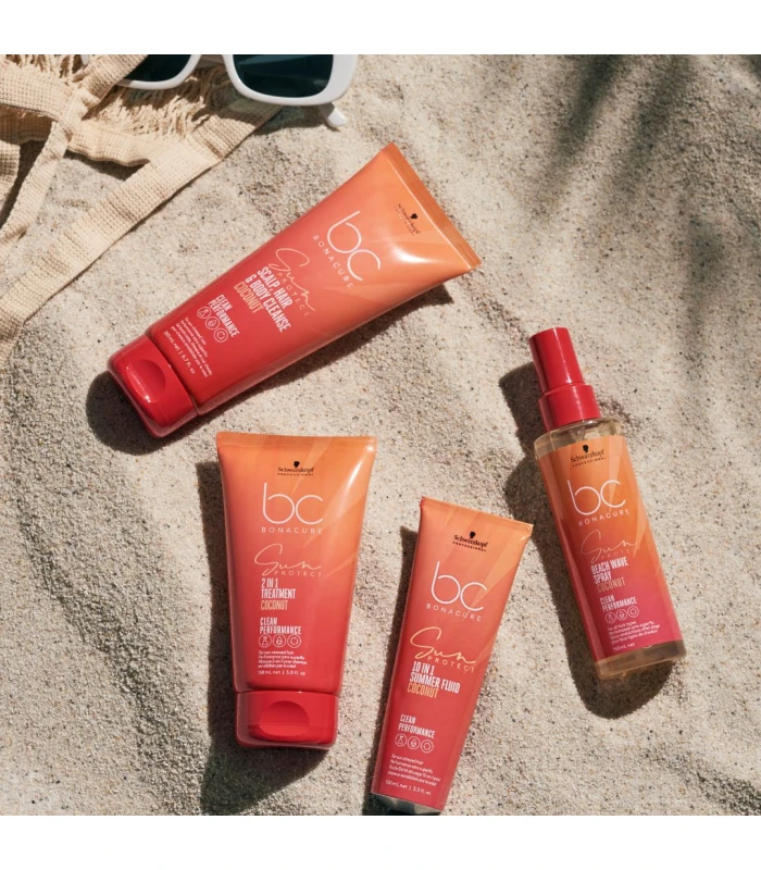 Gel lavant corps et cheveux Sun Protect