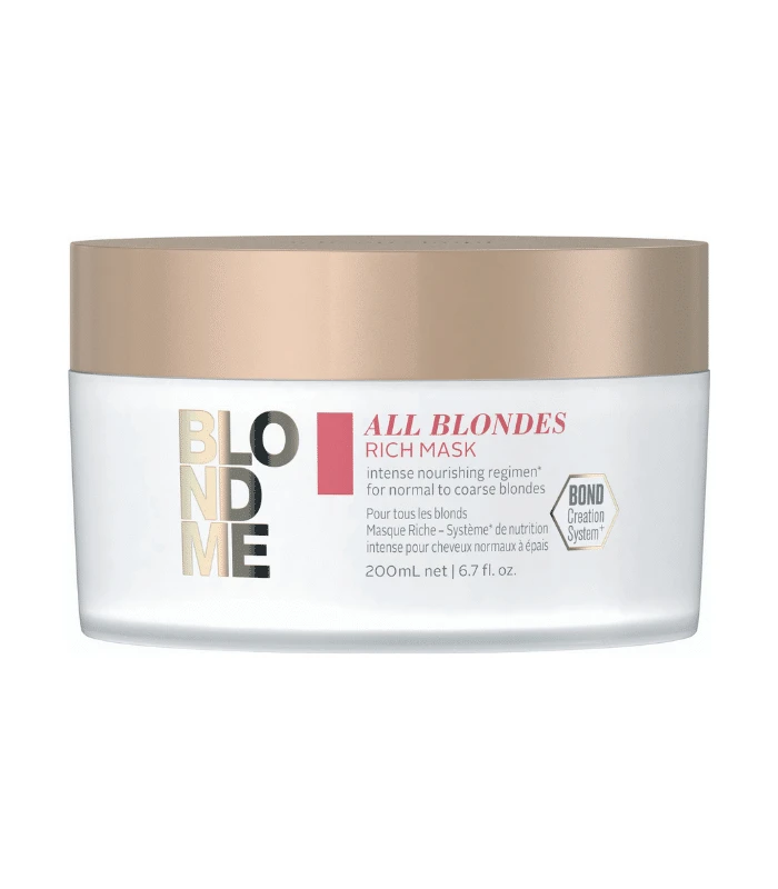 Masque riche – BlondMe – 200ml -SCHWARZKOPF PROFESSIONAL