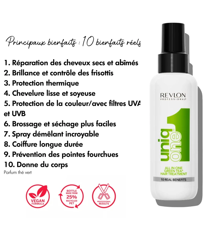 Soin 10 en 1 - UNIQ ONE - GREEN TEA - 150ml