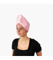 Serviette pour cheveux en satin