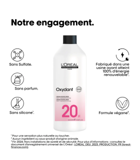Oxydant Crème 20 VOL 1000 ml - L'Oréal Professionnel