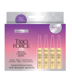 Cure Traitement Réparateur Cheveux Trio Force Arganicare 4x10ml