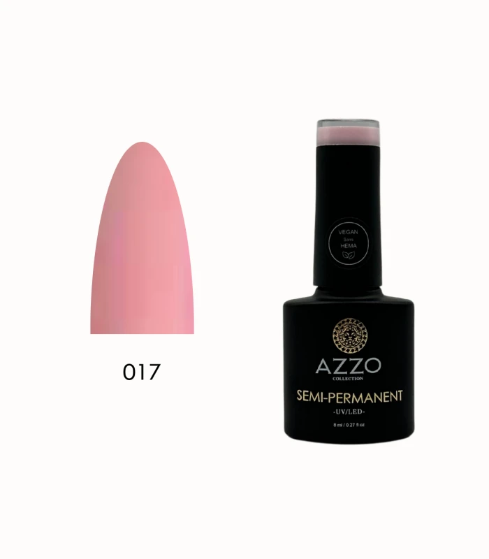 Vernis semi permanent - nude - Azzo Collection