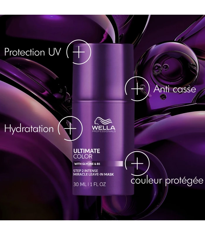 ULTIMATE COLOR - Masque miracle sans rinçage - 30ml
