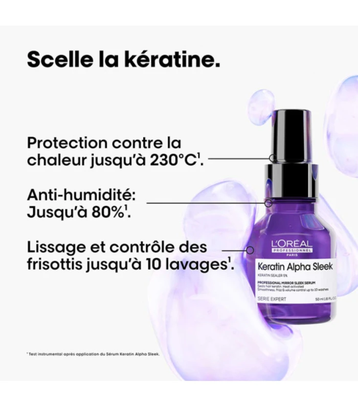 KERATIN ALPHA SLEEK - Sérum lisse miroir - 50ml