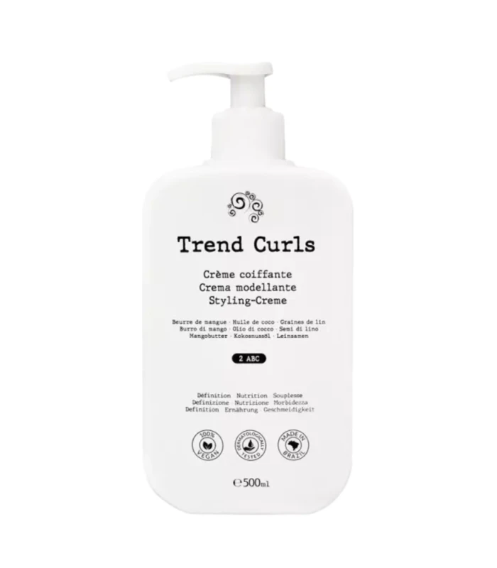 TREND CURL - Crème coiffante - Cheveux ondulés - 500ml
