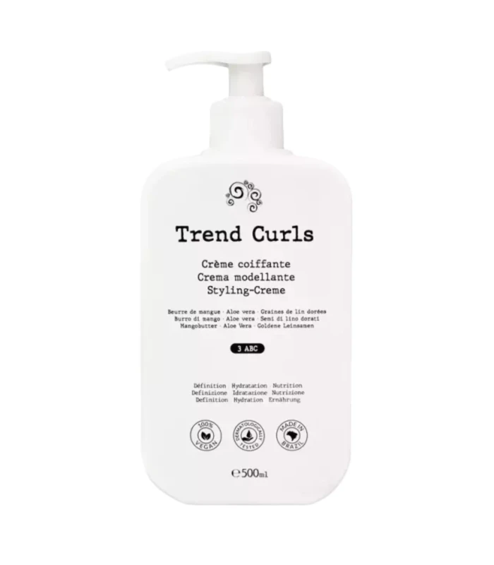 TREND CURL - Crème coiffante - Cheveux bouclés- 500ml