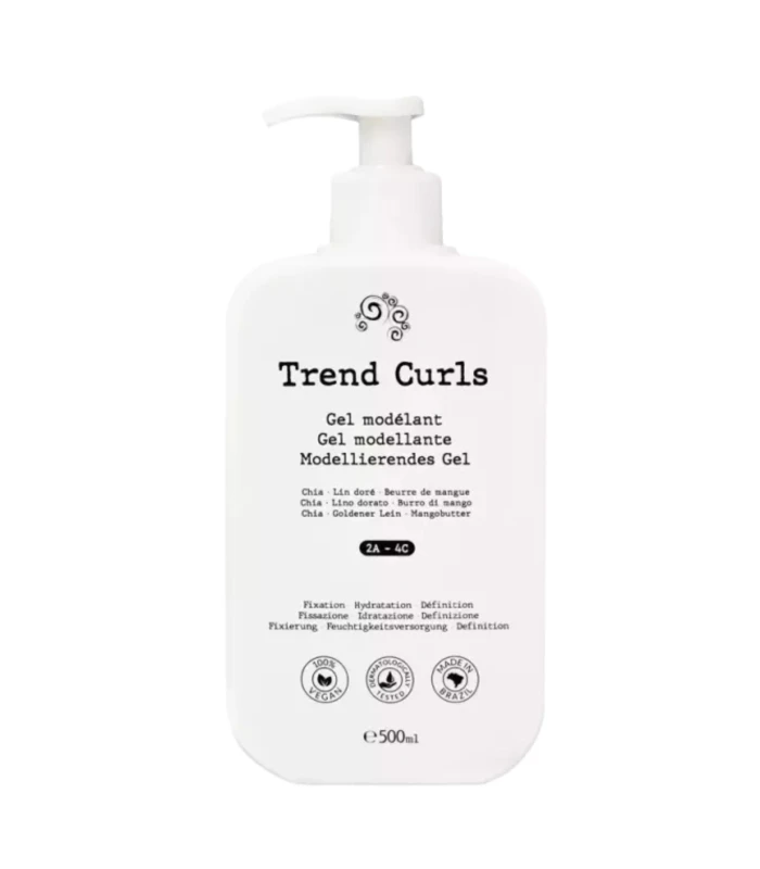 TREND CURL - Gel modelant - tous types de cheveux - 500ml