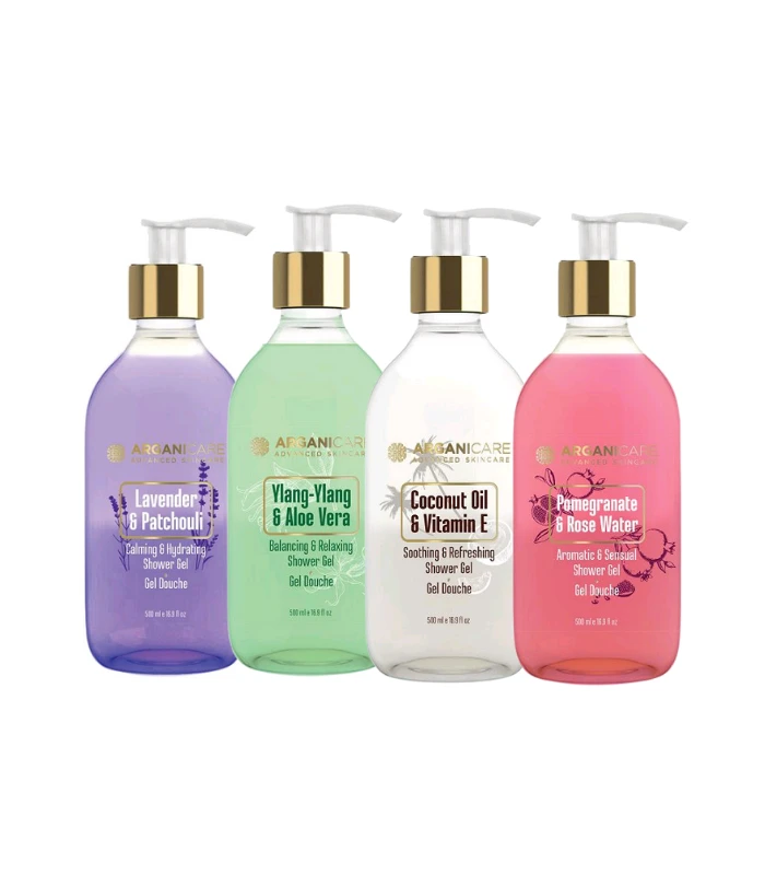 Gels douche corps - 500ML - ARGANICARE