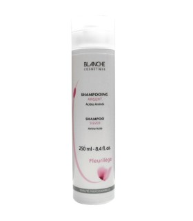 Shampooing Argent  - - 250ML - FLEURILEGE  - BLANCHE COSMÉTIQUE
