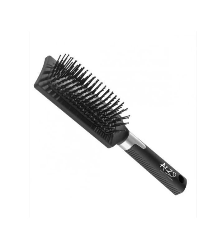 Brosse Pneumatique Plate Fine Picots Nylon - AZZO PROFESSIONNEL