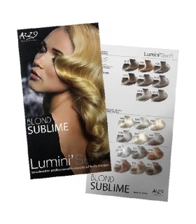 Nuancier Lumini'Sens Blond Sublime - AZZO PROFESSIONNEL