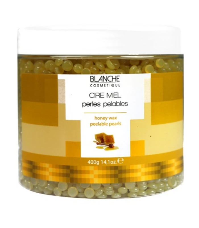 Pot cire miel perles pelables 400g