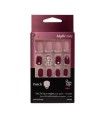 Set 24 faux ongles avec patch - Pink Harmony