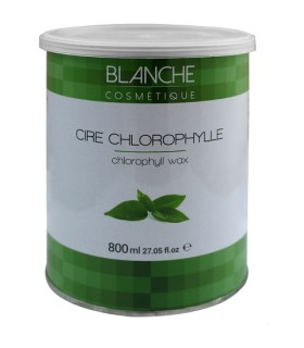 Pot de Cire Chlorophylle 800g - BLANCHE COSMÉTIQUE