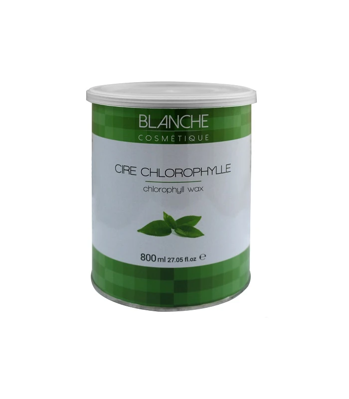 Pot de Cire Chlorophylle 800g - BLANCHE COSMÉTIQUE