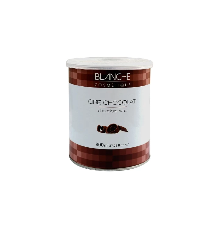 Pot de Cire Chocolat 800g - BLANCHE COSMÉTIQUE