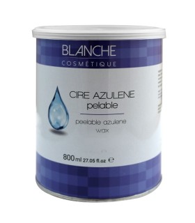 Pot de Cire Azulène perles pelables 800g - BLANCHE COSMÉTIQUE