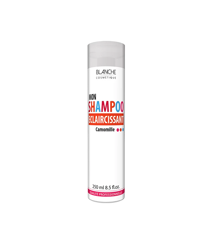 Shampoing éclairsissant camomille - 250ml - BLANCHE COSMÉTIQUE