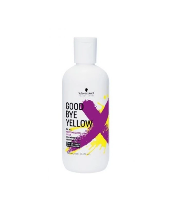 Shampoing déjaunisseur - Goodbye yellow - 300ML -  SCHWARZKOPF PROFESSIONAL