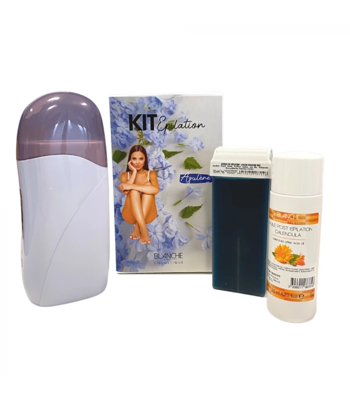 Kit épilation azulène - BLANCHE COSMÉTIQUE