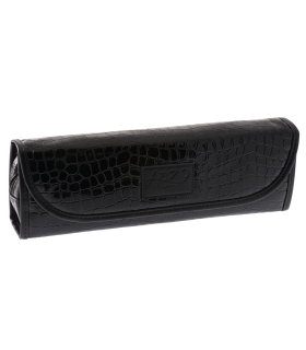 Lisseur Boucleur E-Plating & Pochette Croco Noir
