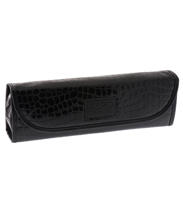 Lisseur Boucleur E-Plating & Pochette Croco Noir