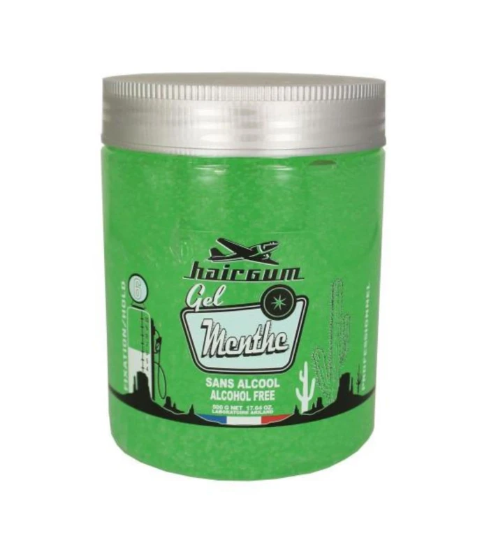 Gel Fixant Menthe Fraiche - Hairgum - 500g