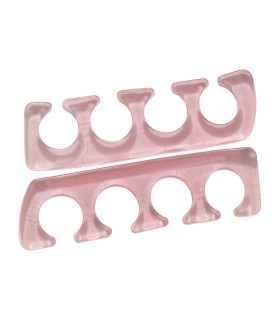 Paire De Séparateurs D'Orteils Silicone Rose - Peggy Sage