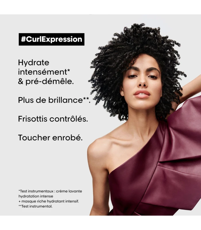 Série Expert - Masque Riche Hydratant Intensif Toucher Enrobé Curl Expression