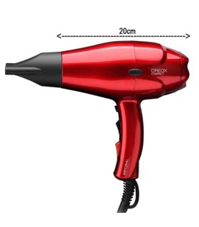 Sèche-cheveux DREOX compact Rouge - SINELCO FRANCE