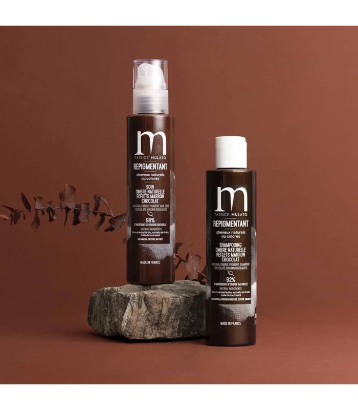 Duo shampoing + soin repigmentant naturel - Mulato