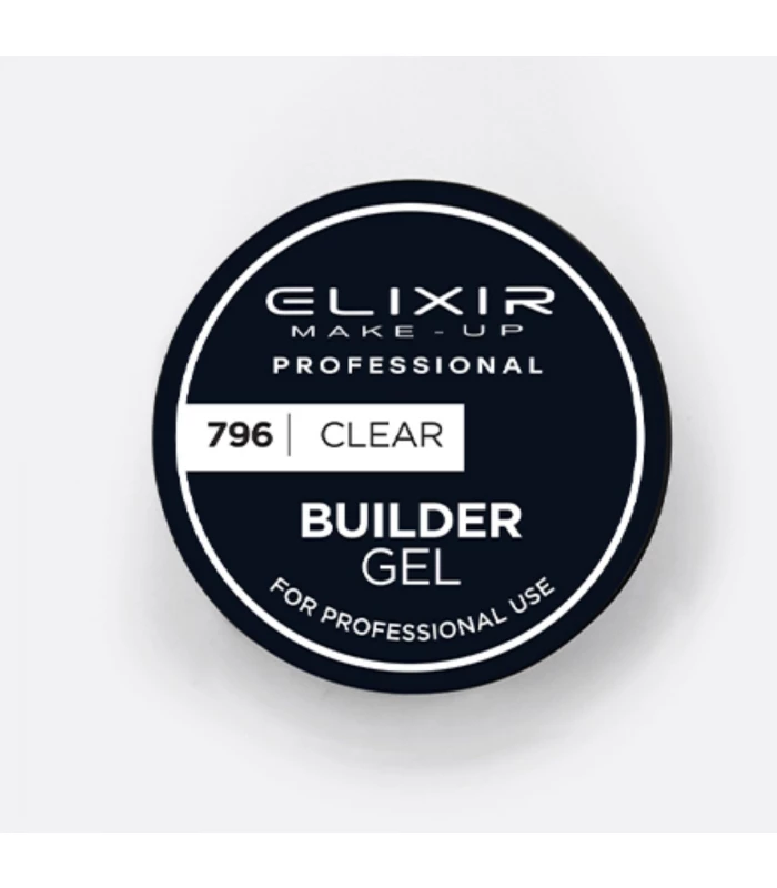 Gel de construction transparent - ELIXIR - 15gr