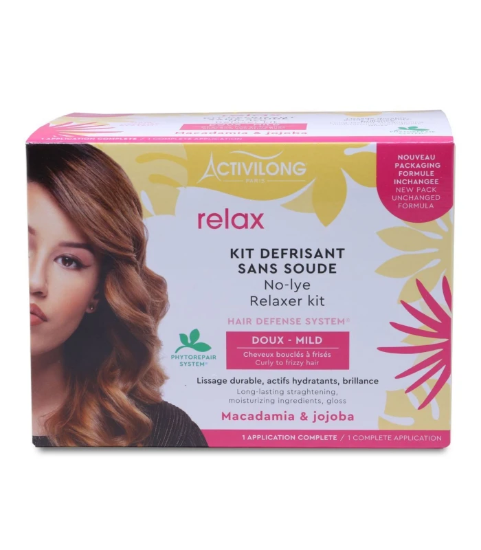 Kit défrisant sans soude RELAX - doux - 320gr