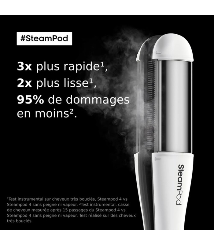 Lisseur boucleur vapeur STEAMPOD 4.0
