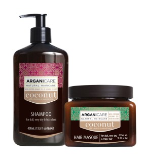 Routine capillaire - ARGANICAIRE COCONUT- nourrissant