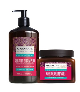 Routine capillaire - ARGANICAIRE ARGAN KERATINE