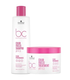 Routine capillaire - BC BONACURE COLOR FREEZE - protecteur