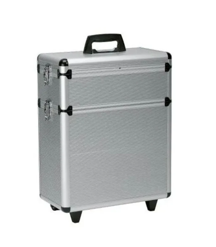 Valise Alu 3 Parties Avec Roulettes 65X43X22