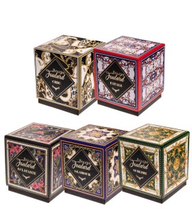 Bougie parfumé avec foulard