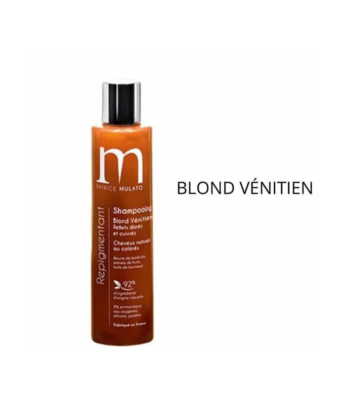 Shampoing repigmentant naturel  - 200 ml - PATRICE MULATO