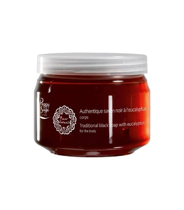 Authentique savon noir à l’eucalyptus 190g - PEGGY SAGE