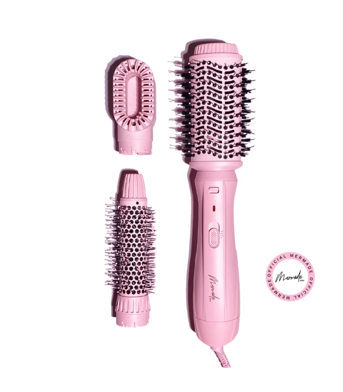 Brosse à brushing embouts interchangeables