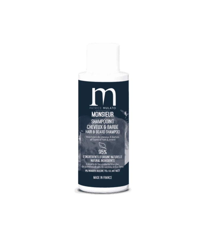 Monsieur shampoing cheveux et barbe