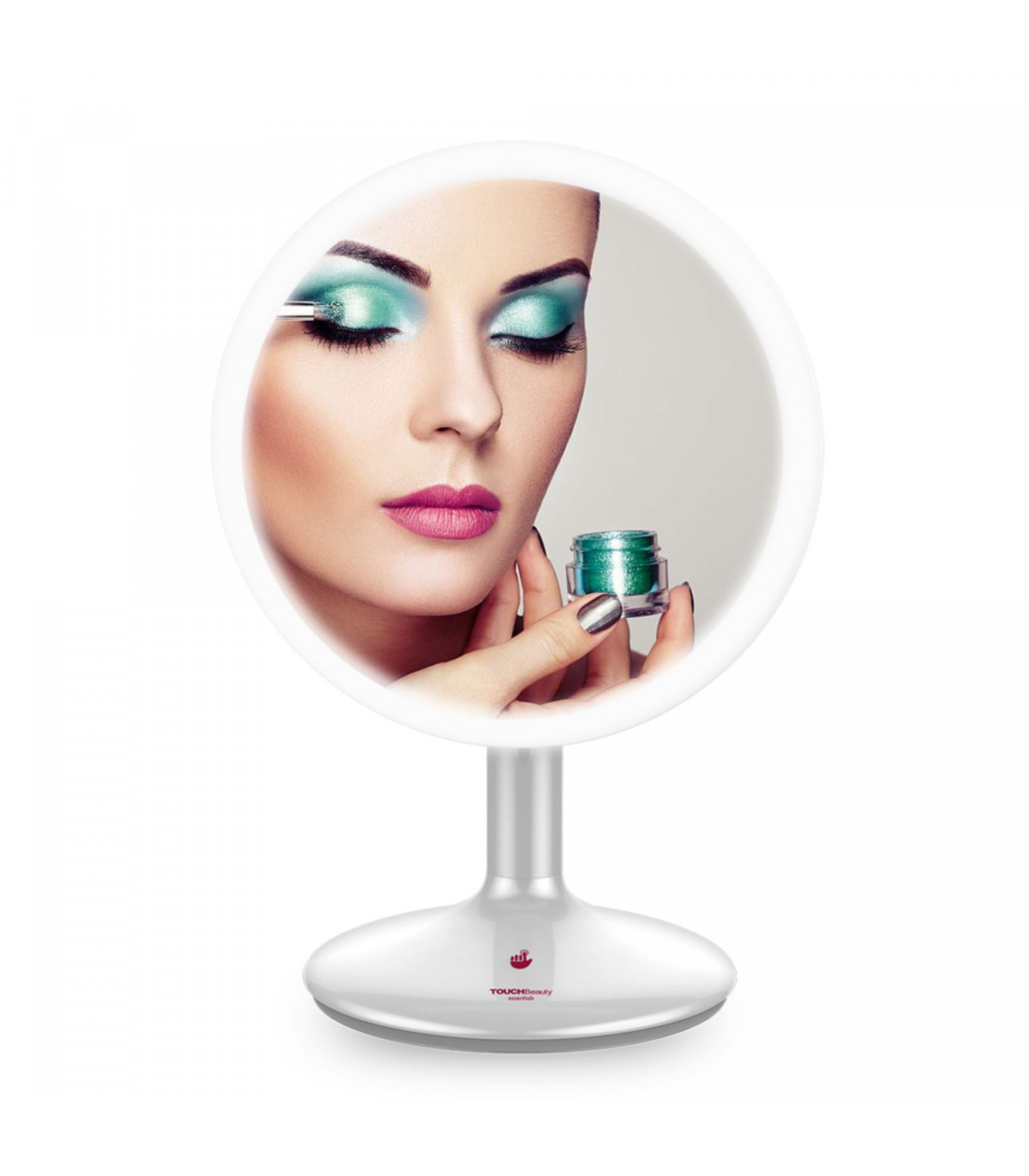 Miroir de maquillage grossissant LED