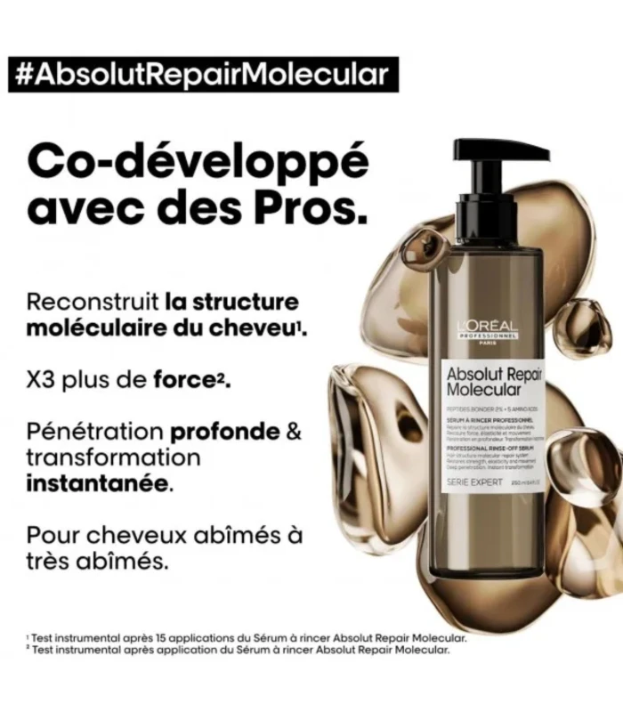 Sérum à rincer Absolut Repair MOLECULAR