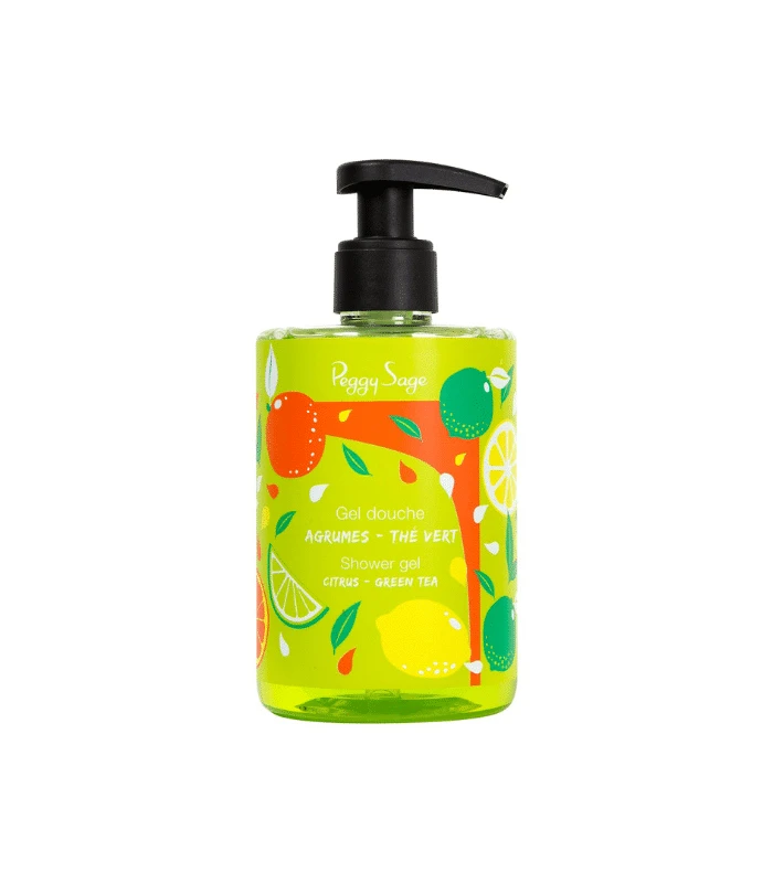 Gel douche  AGRUMES THÉ VERT - 300ML - PEGGY SAGE